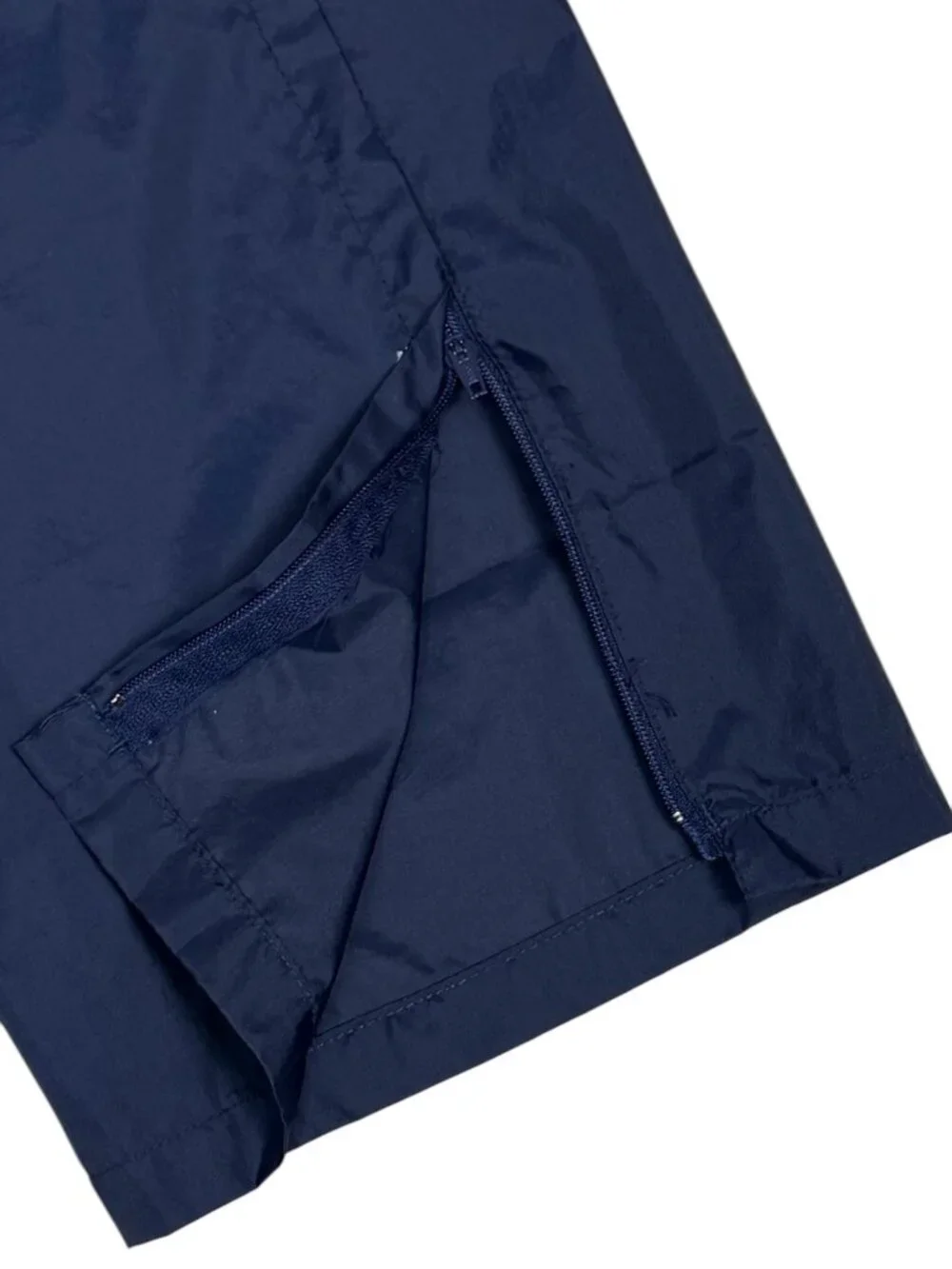 VTG Adidas Trefoil Nylon Navy Windbreaker Pants Mens S 1980s/1990s